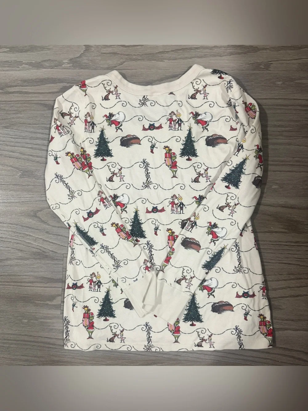L Hanna Andersson Grinch Christmas Pajama Set Cozy Girl Holiday Lounge Set